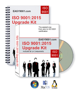 ISO 9001:2015 Upgrade Kit
